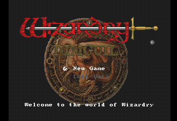 Wizardry: Dimguil Title Screen